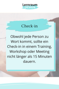 Check-in: eine kleine Frage mit einer großen Wirkung ⋆ Lernraum Design