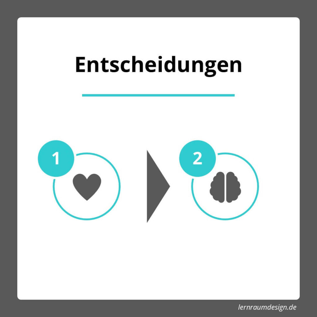 Wir entscheiden meist emotional und begründen es erst im Nachhinein rational.